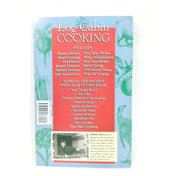 Log Cabin Cooking By Barbara Swell Pioneer Recipes & Food Lore Book (1996) - Picture 4 of 5